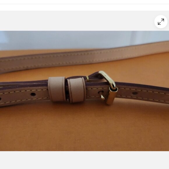 Louis Vuitton Rivoli NV PM Monogram Purse Bag With Tan Accents Authentic - Picture 14 of 16